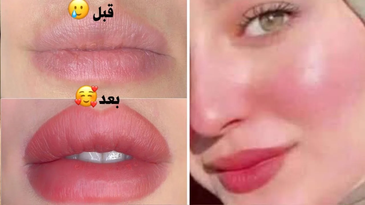 خلطة توريد الخدود والشفايف