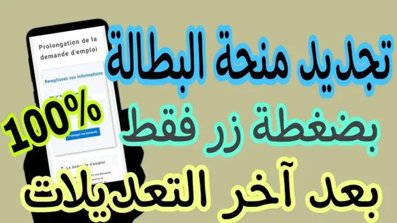رابط تجديد منحة البطالة في الجزائر