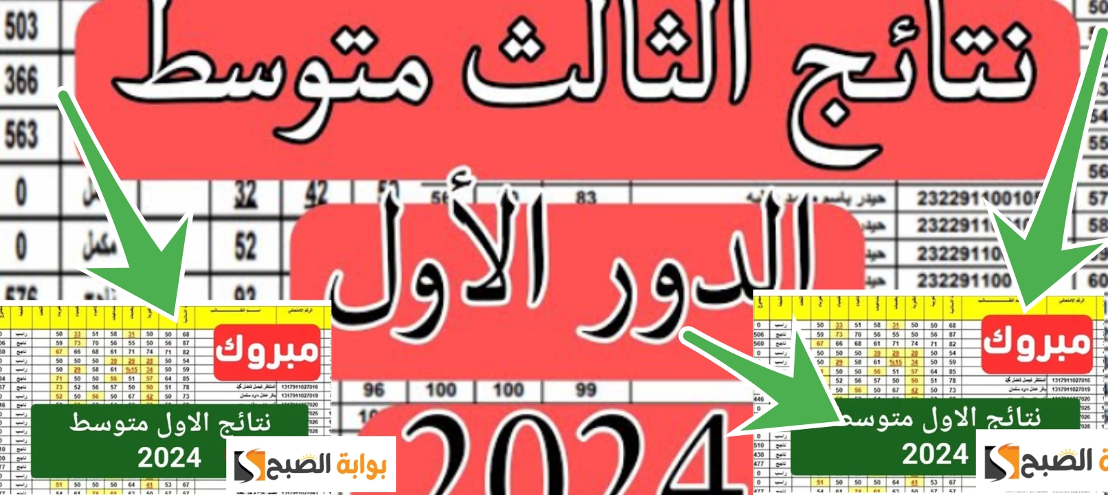 رابط نتائج الثالث متوسط العراق 2024