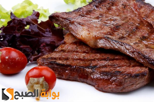 ستيك اللحم المشوى بالزبدة