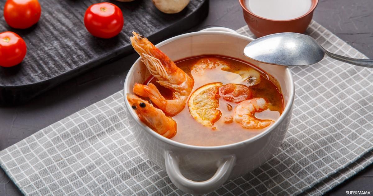 ألذ شوربة جمبري