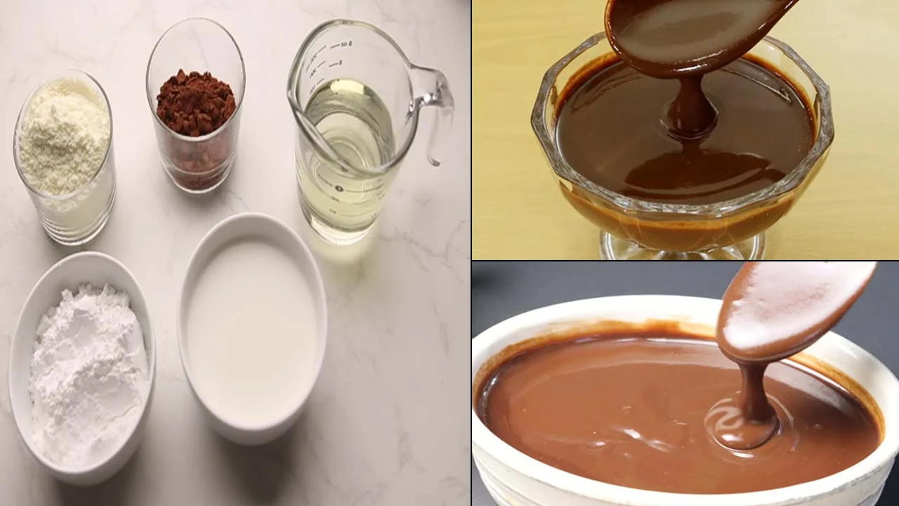 طرق تحضير صوص الشوكولاته في المنزل