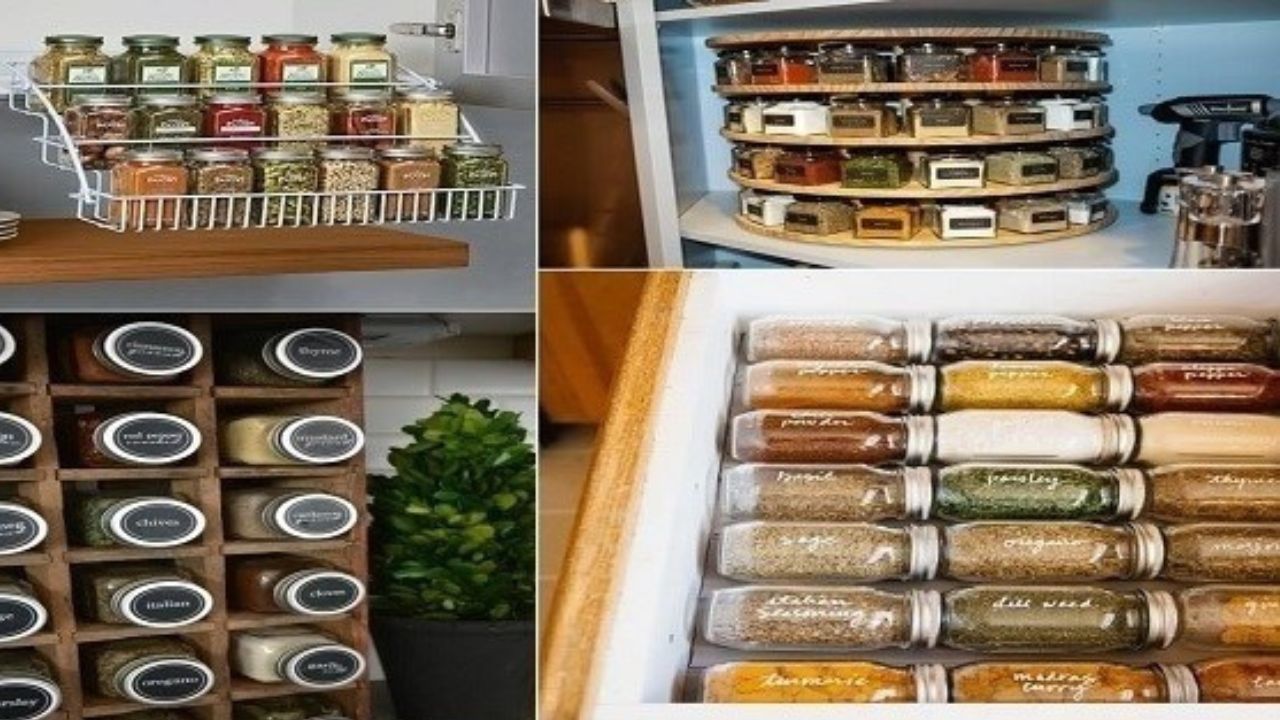 طرق تخزين التوابل في البيت
