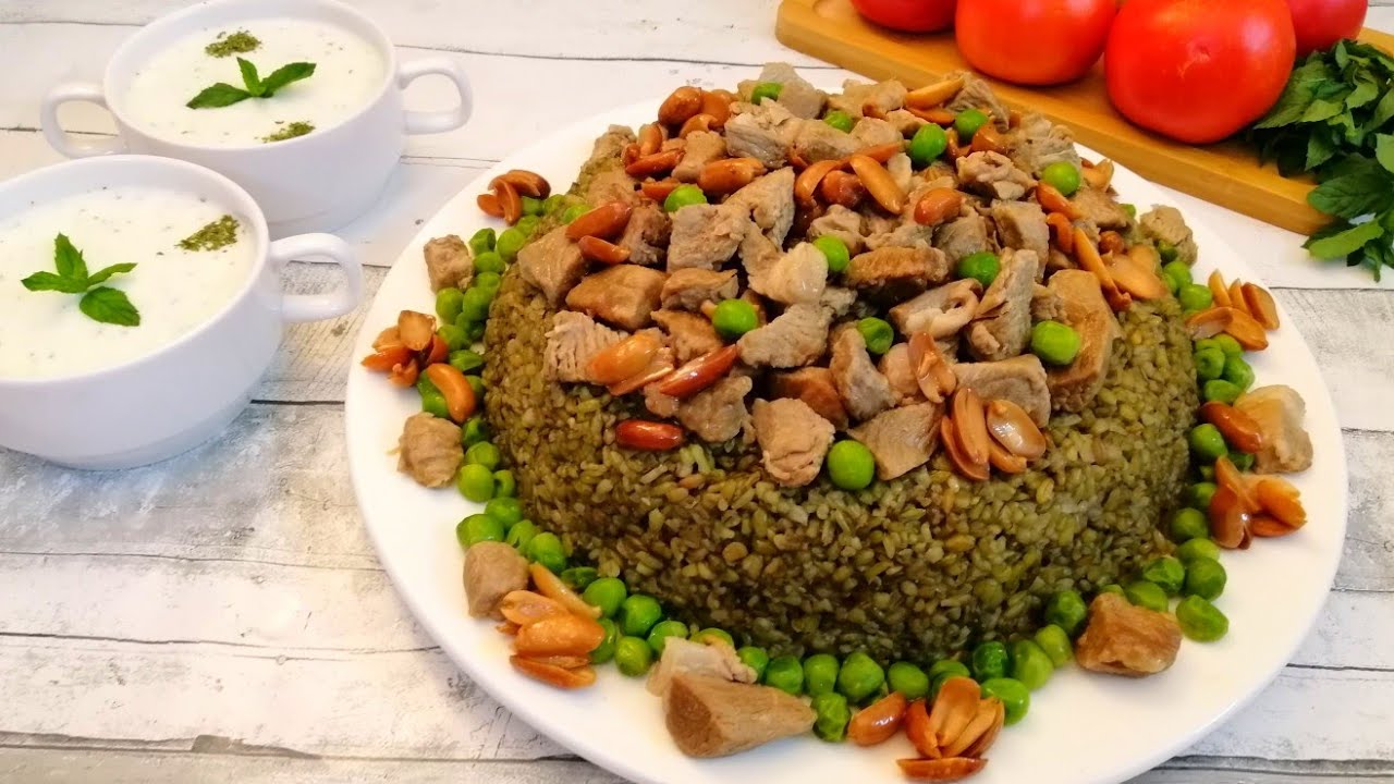 طريقة تحضير فريكة لحم الغنم