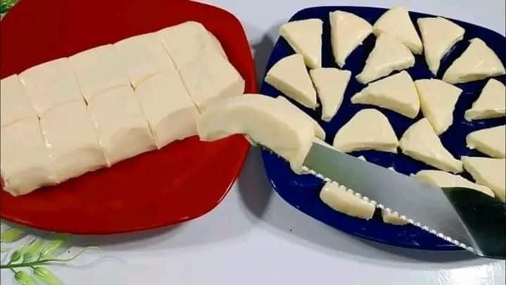 طريقة عمل الجبنة المثلثات