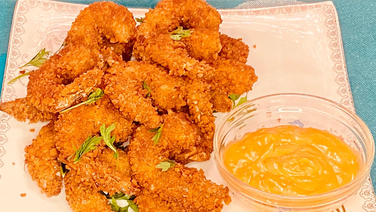 طريقة عمل الجمبري الكرسبي