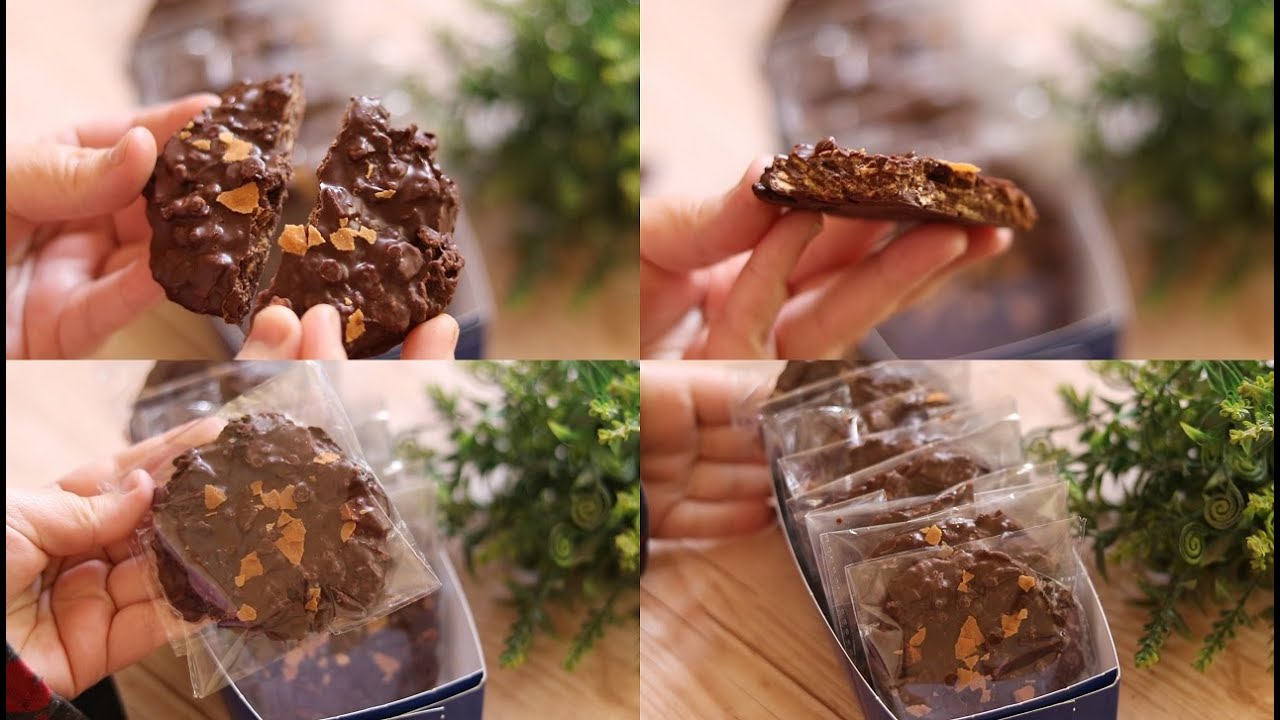 طريقة عمل الشيكولاتة كرانشي