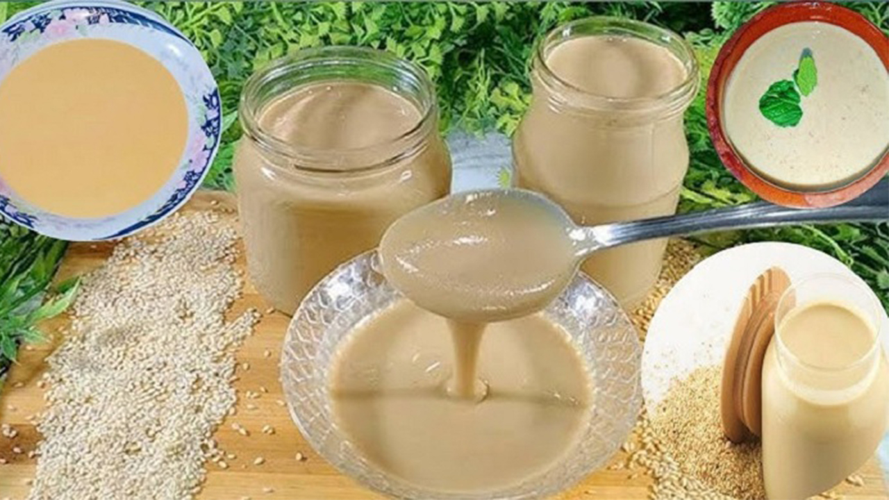 طريقة عمل الطحينة برغيف عيش
