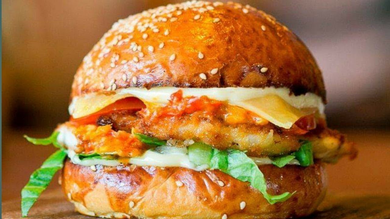 طريقة عمل برجر الفراخ