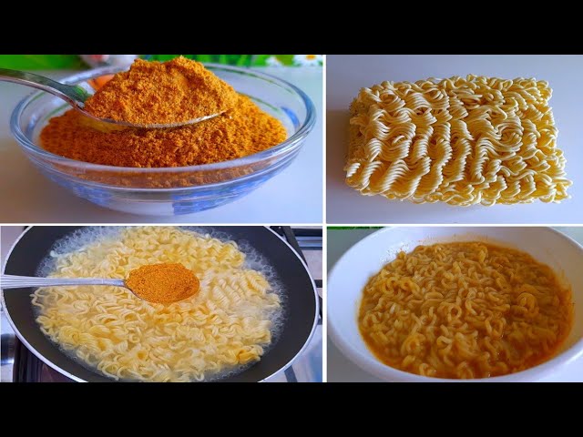 طريقة عمل بهارات الأندومي
