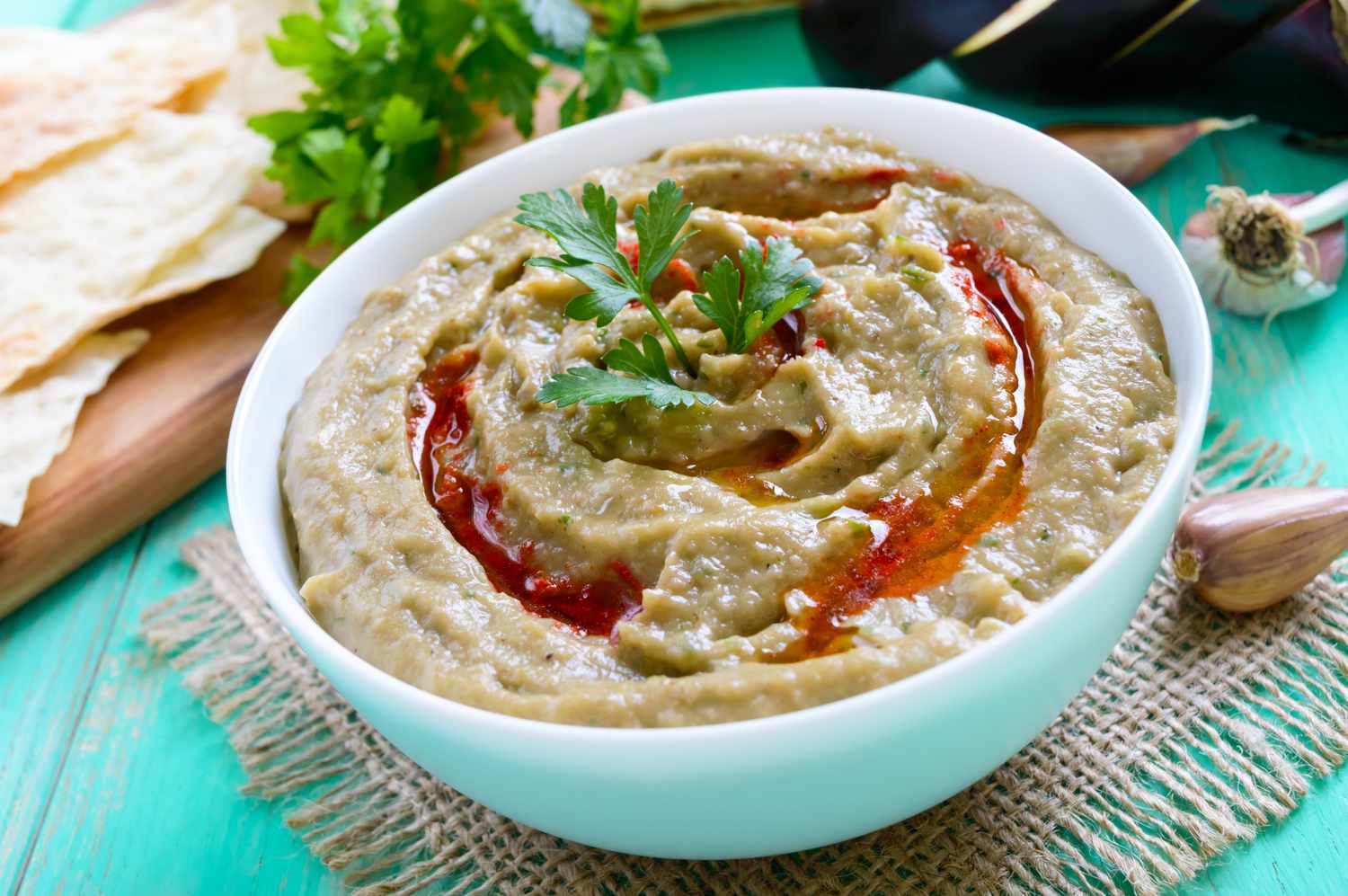 طريقة عمل سلطة البابا غنوج