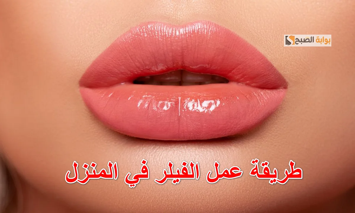 طريقة لعمل فيلر خدود في المنزل