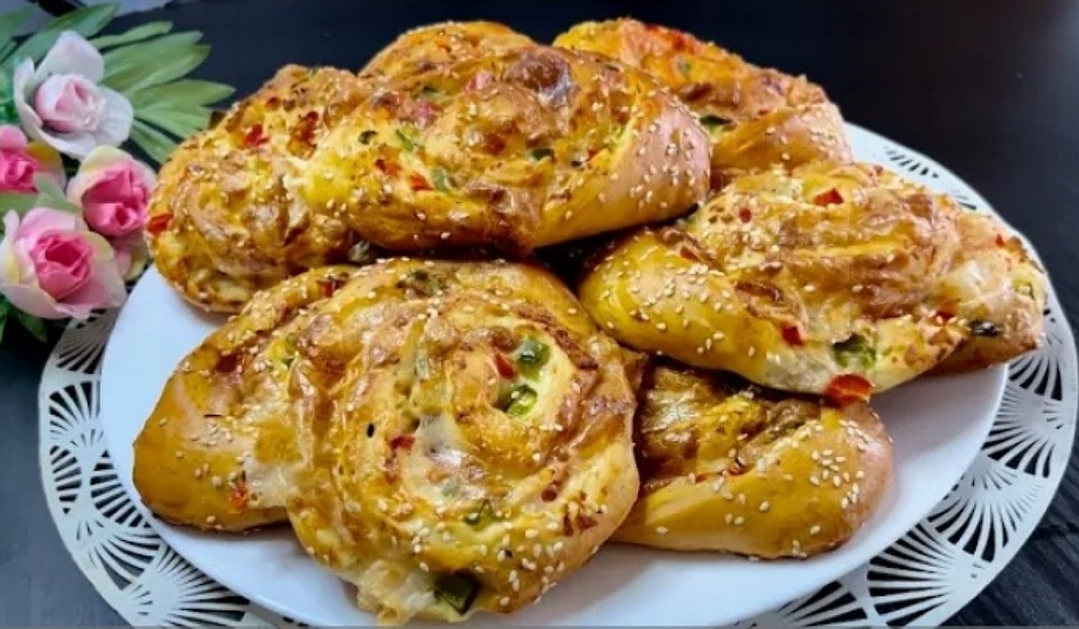 فطائر الخضار بالفرن