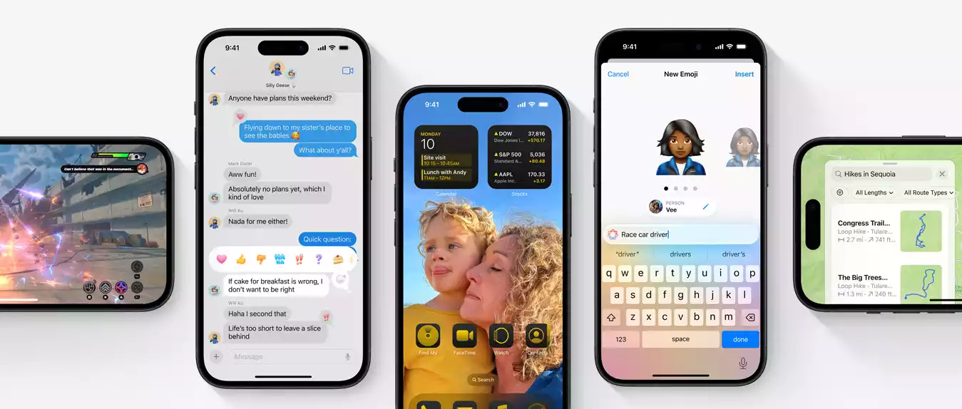 آبل تكشف عن واجهة التشغيل IOS 18 الجديدة كُليًا