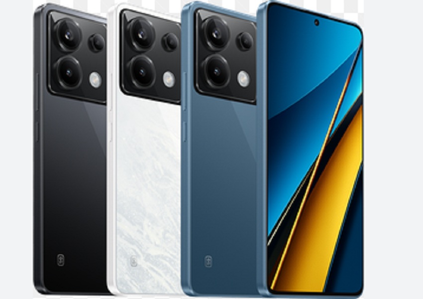 ببطارية ضخمة.. مواصفات هاتف Xiaomi Poco X6 بكاميرا خلفية ثلاثية وسعر مميز