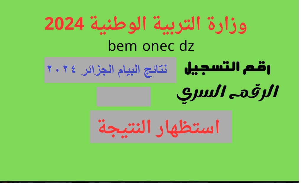نتائج البيام الجزائر 2024 4