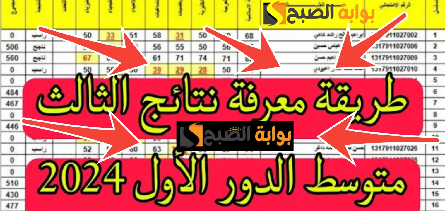 نتائج الثالث متوسط العراق 1
