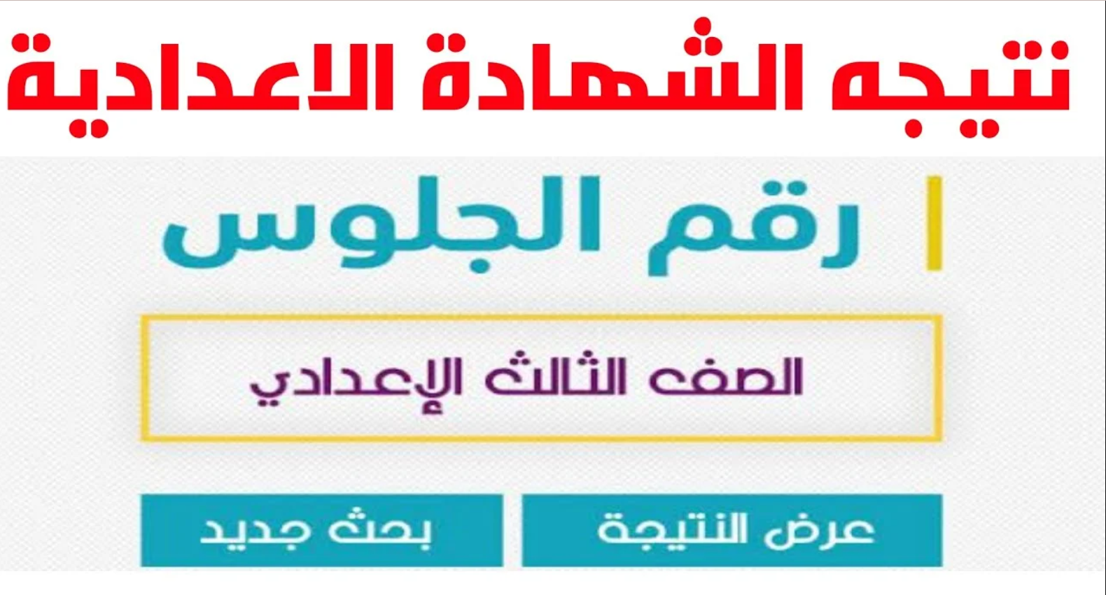 نتيجة الشهادة الإعدادية محافظة المنيا 2024