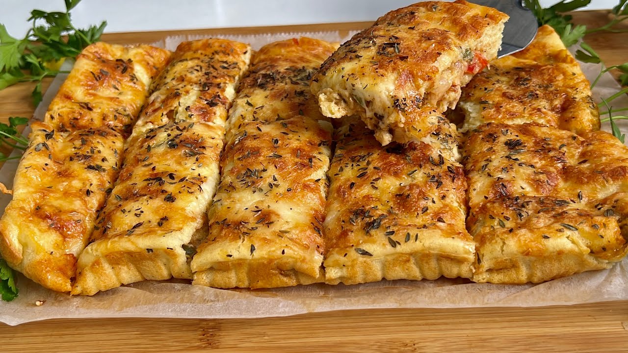 فطيرة سريعة للعشاء