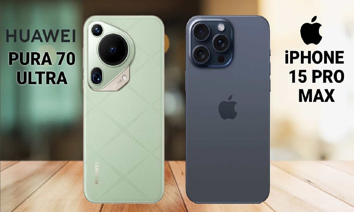 "الأكثر مبيعاً في السعودية مؤخراً".. مقارنة كاملة بين هاتف Apple iPhone 15 Pro Max وهاتف Huawei Pura 70 Ultra