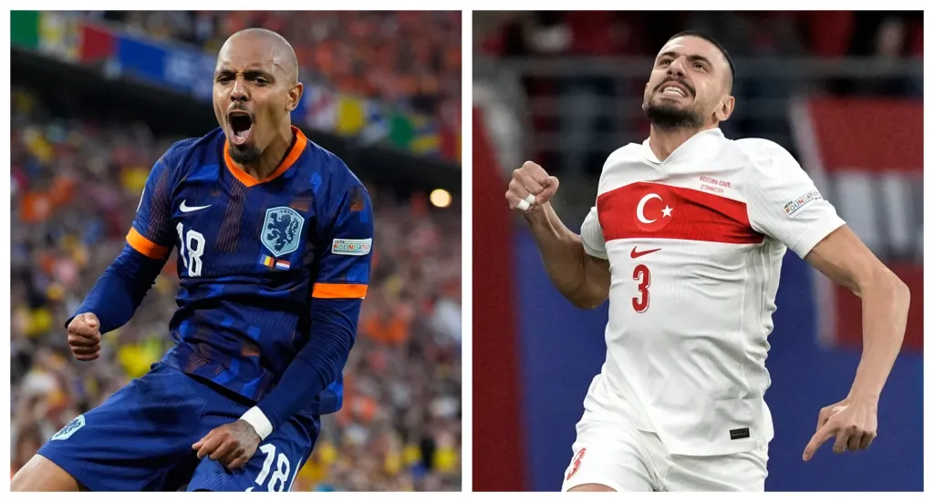 موعد مباراة تركيا وهولندا في الدور ربع النهائي يورو 2024 ومعلق المباراة والقنوات الناقلة
