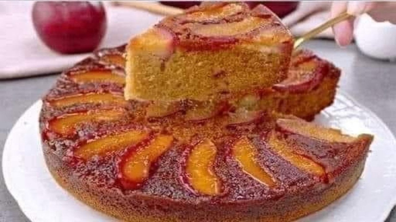 كيكة التفاح