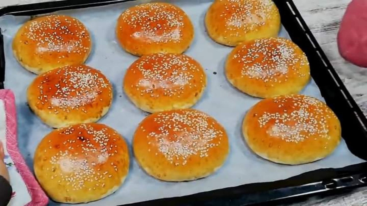 خبز البرجر