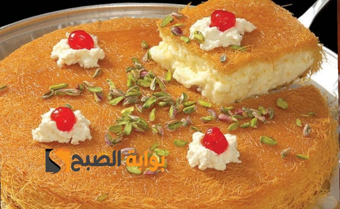 طريقة عمل الكنافة بالقشطة