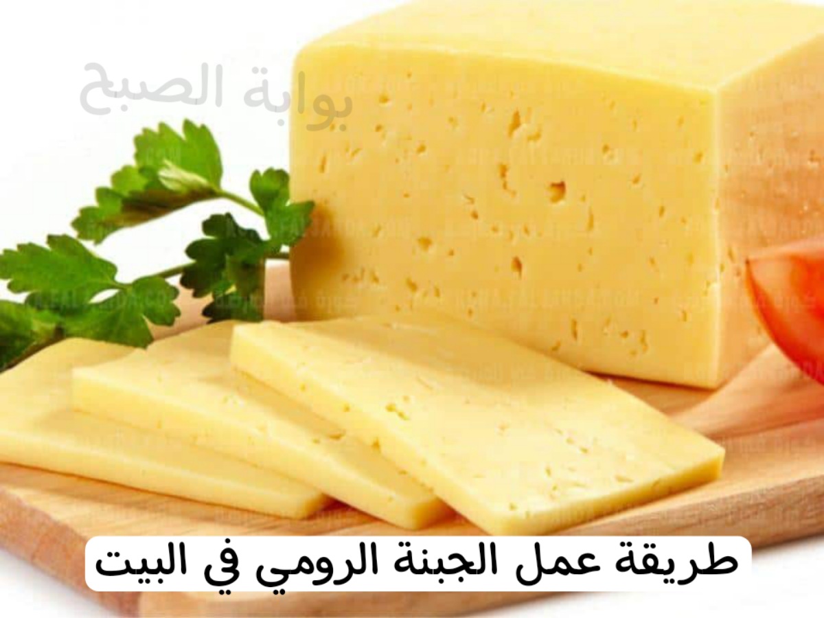 طريقة عمل الجبنة الرومي في البيت