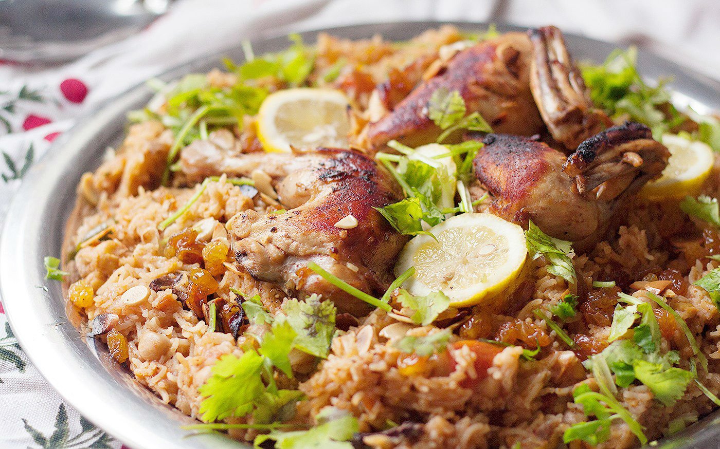 طريقه كبسة الدجاج