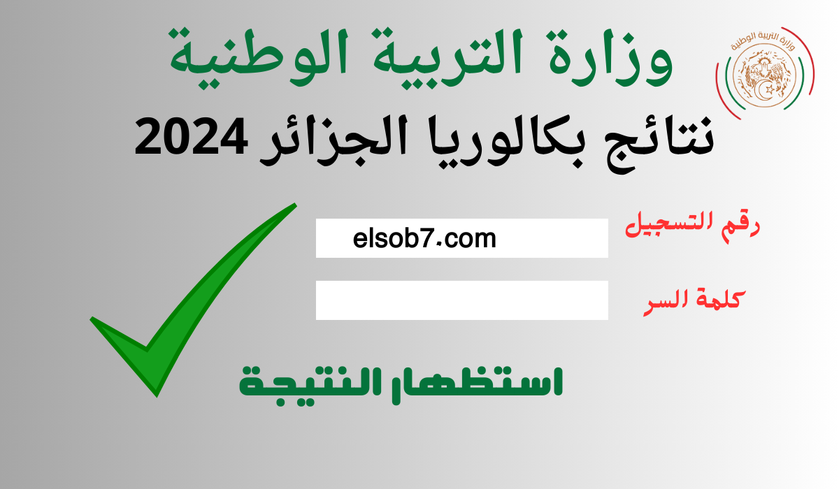 نتائج شهادة البكالوريا 2024