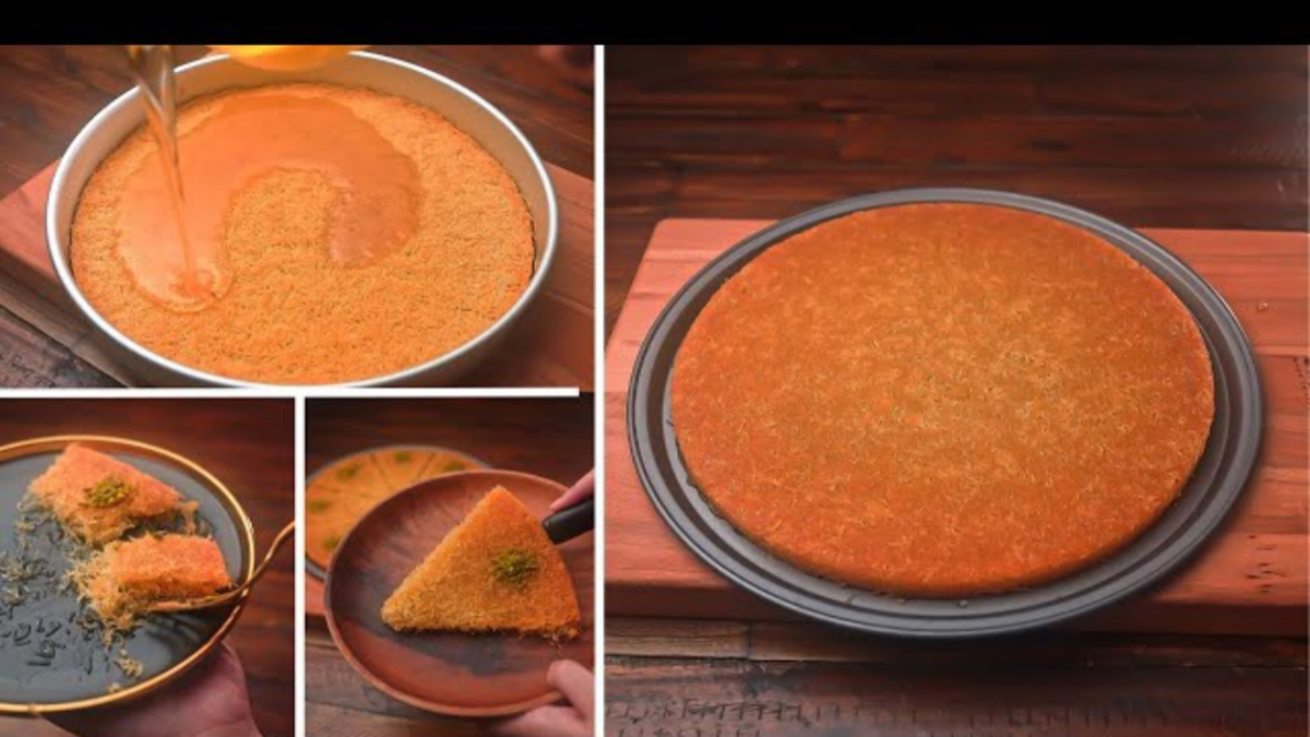 طريقة عمل الكنافة السادة