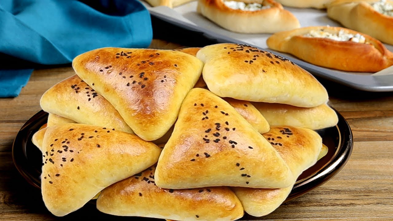 فطائر الجبنة الهشة الطرية