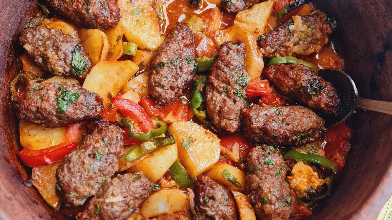طريقة عمل صينية البطاطس بالكفتة