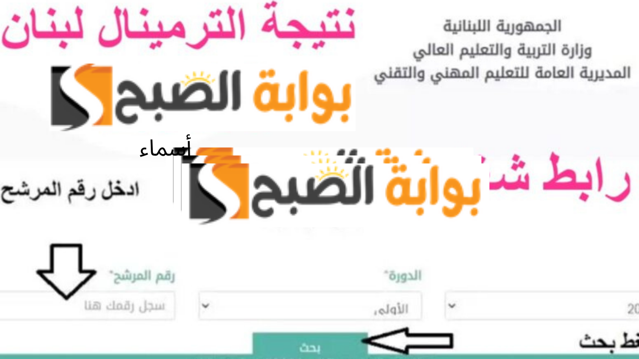 نتائج الترمينال لبنان 2024