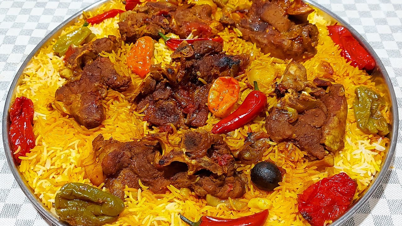 طريقة عمل الكبسة السعودي الاصلية بخطوات بسيطة خطوة بخطوة وطعم روعه