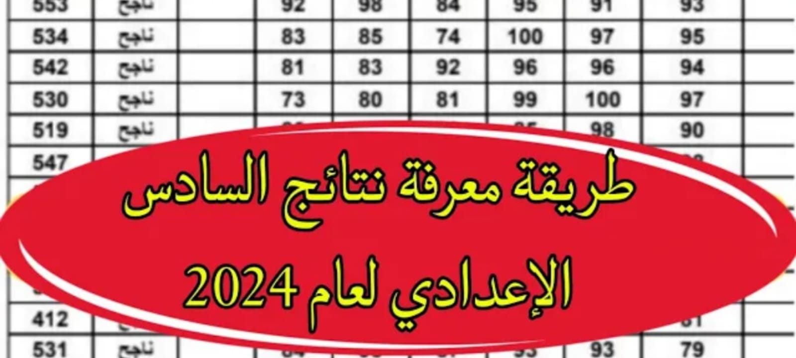 رابط الاستعلام نتائج السادس الإعدادي 2024 بكافة المحافظات العراقية منصة نجاح برقم الجلوس