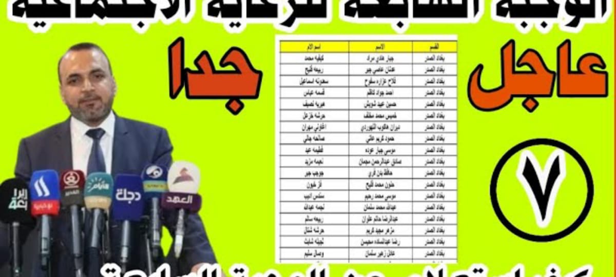 "شوف من هنا"... أسماء المشمولين بالرعاية الاجتماعية 1446 عبر المنصة مظلتي
