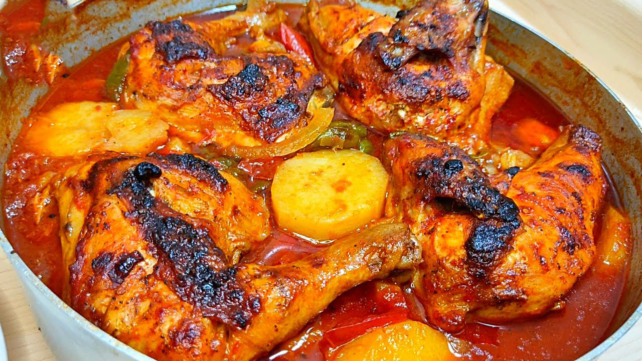 بطاطس بالفراخ
