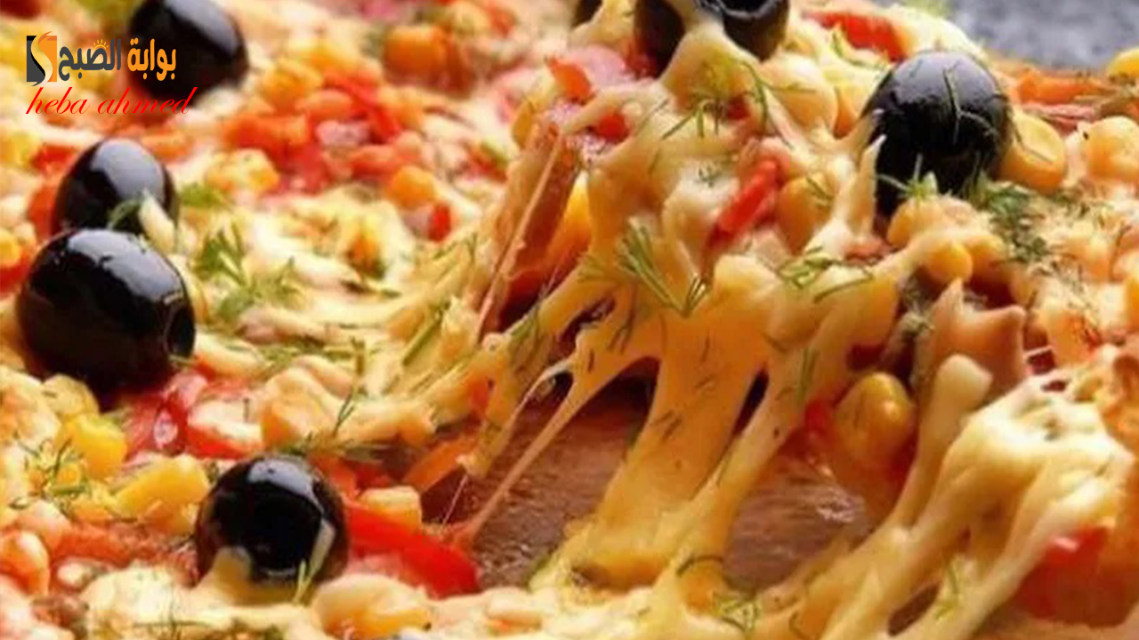 بيتزا البيض السريعة