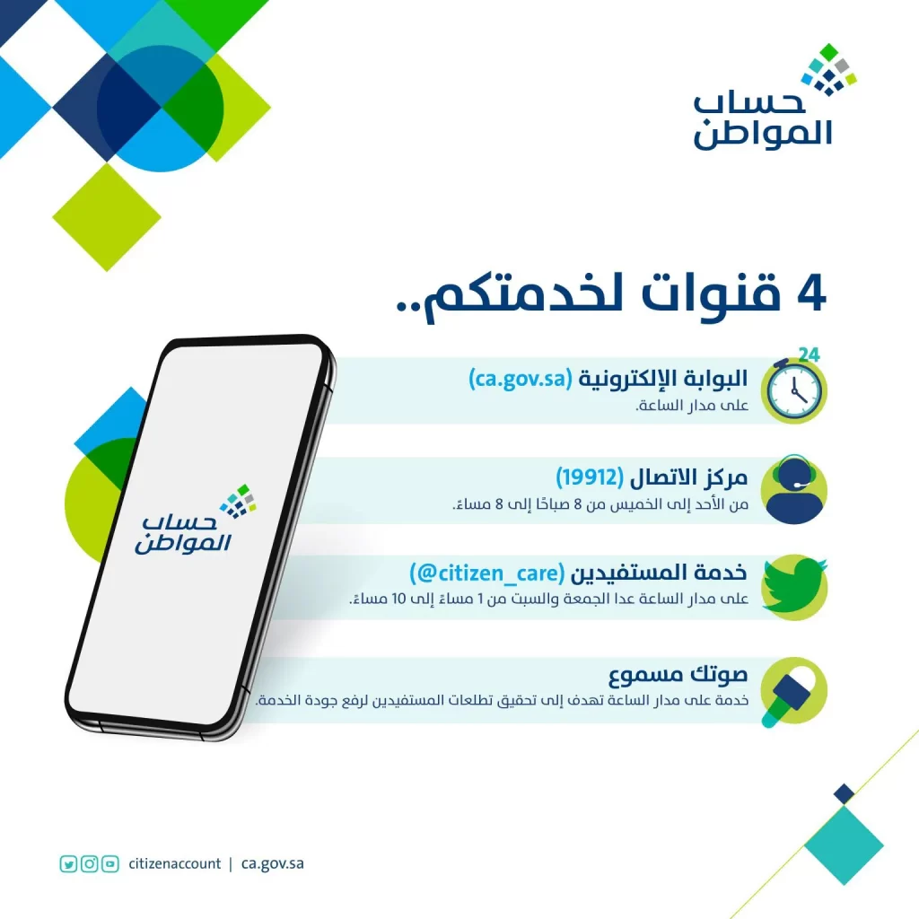 تطبيق حساب المواطن