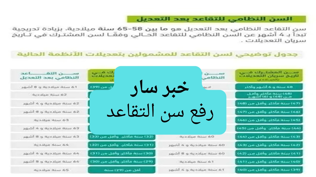 نظام التقاعد الجديد