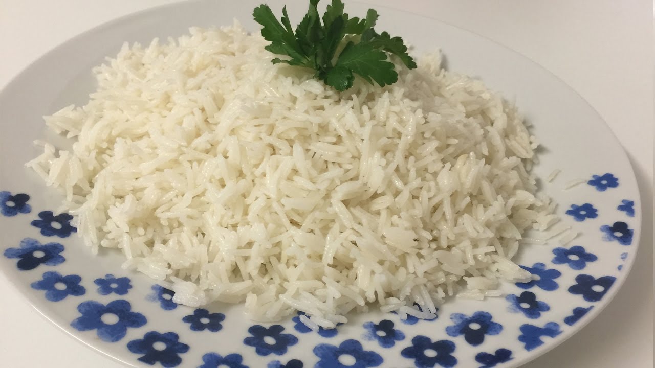 خطوات تحضير الأرز الأبيض