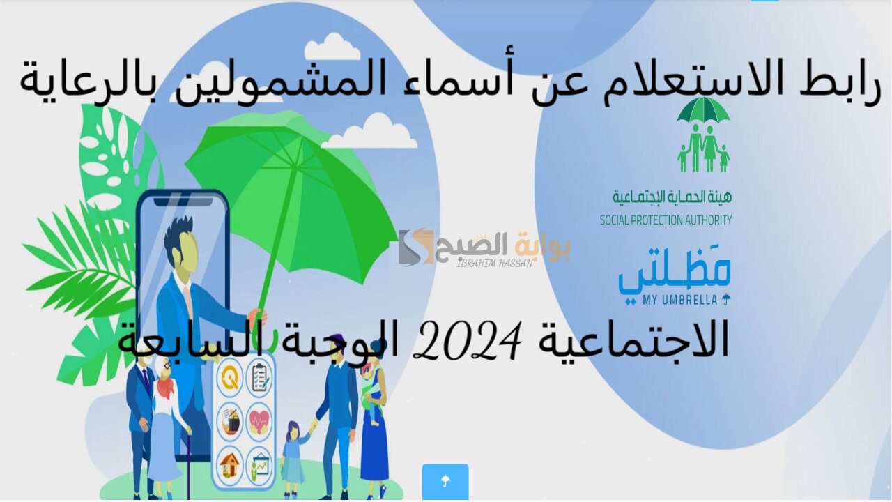 رابط الاستعلام عن أسماء المشمولين بالرعاية الاجتماعية 2024 الوجبة السابعة