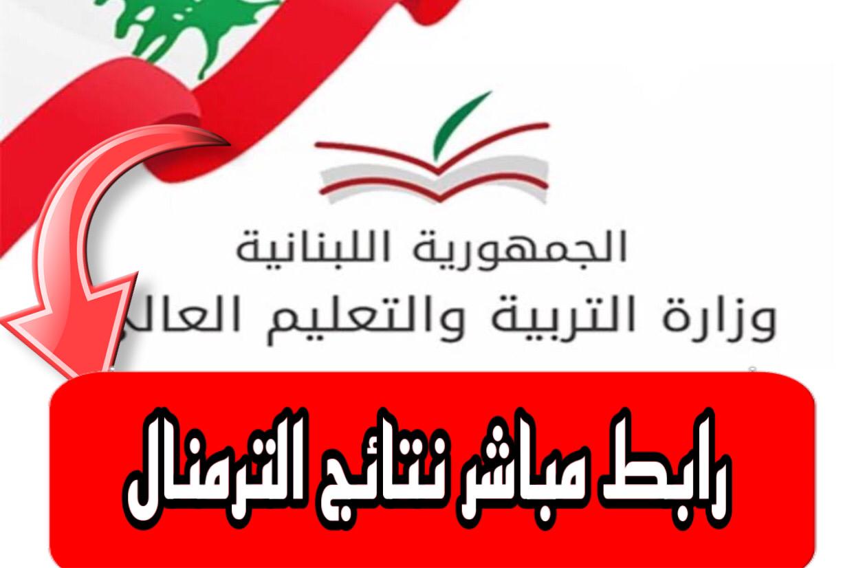 رابط نتائج الترمينال 2024