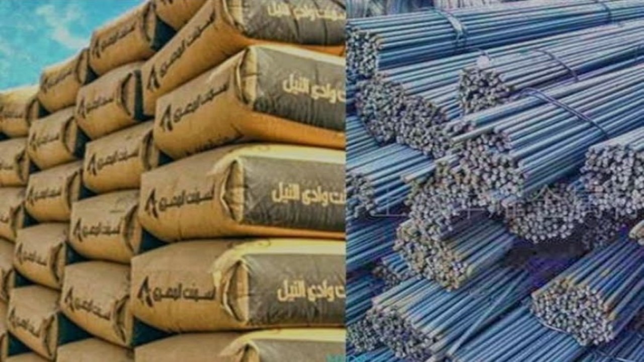 سعر الحديد والأسمنت اليوم 12 2