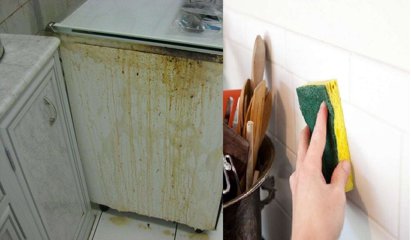 طرق منزلية لتنظيف دهون المطبخ