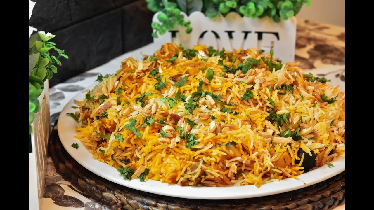 طريقة تحضير الأرز البرياني