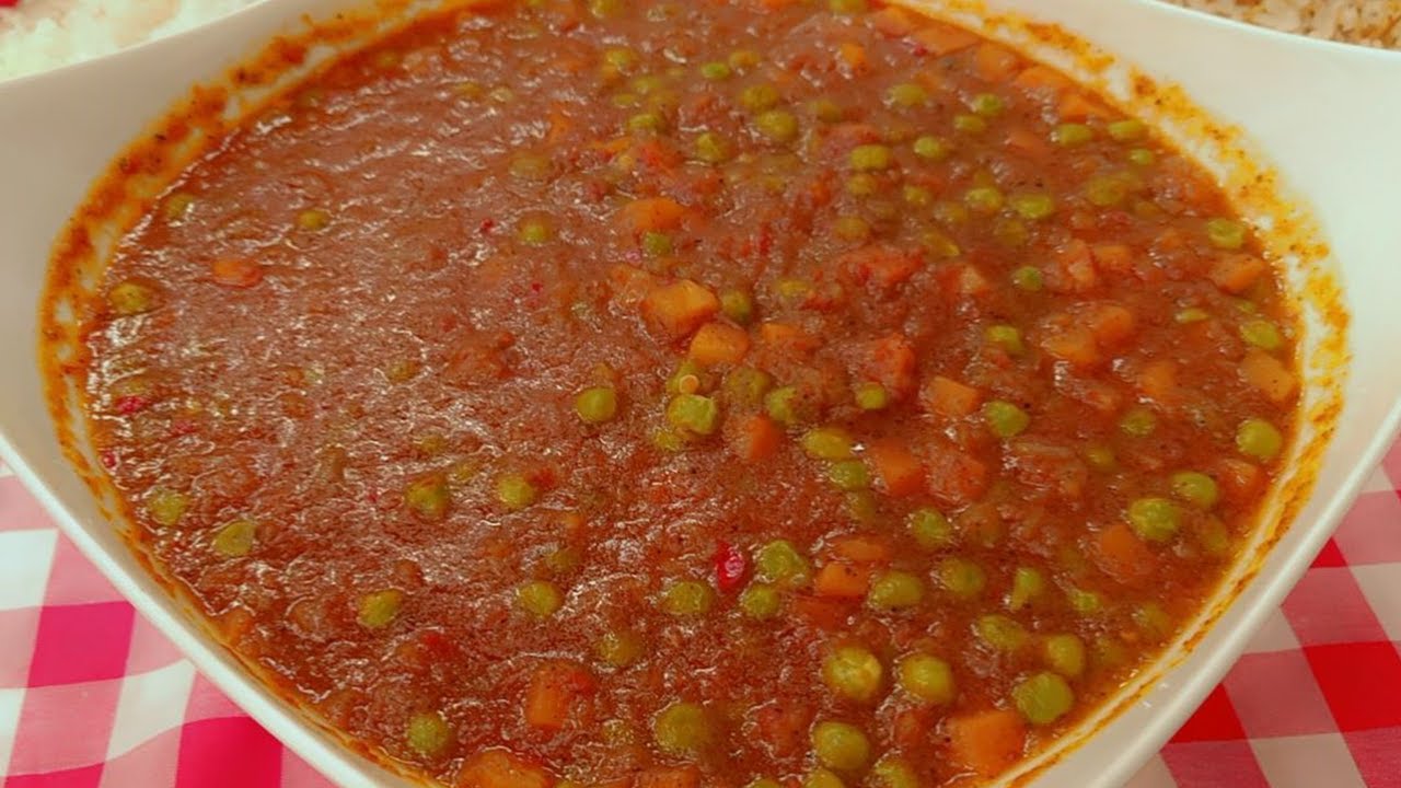 طريقة تحضير البسلة