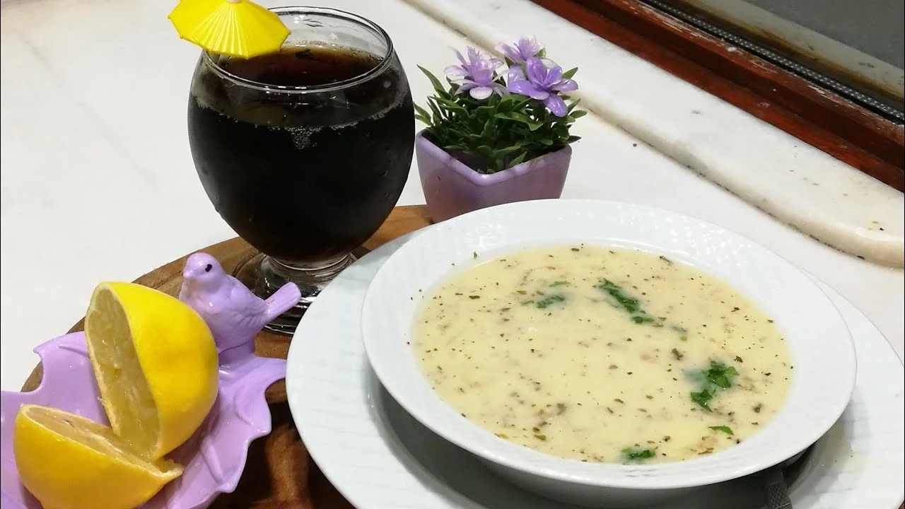 طريقة تحضير الشوربة التركية البيضاء